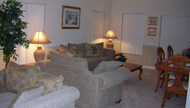 Sala de estar do lobby