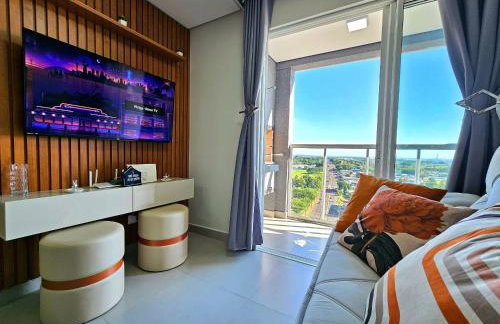 Apt NOVO vista linda das 3 fronteiras roda gigante - Foto 29