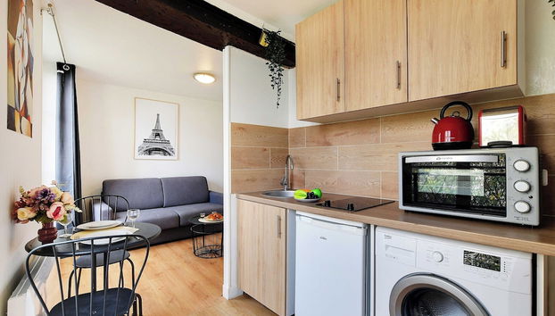 Studio in the Heart of the Marais ! - Foto 2, Cocina privada