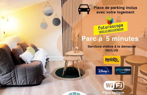 Locations du Grand Pont - Appart hôtel Poitiers - Futuroscope - Foto 17