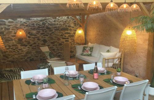 La Bohème. Maison de village cosy, jardin et spa. - Foto 1