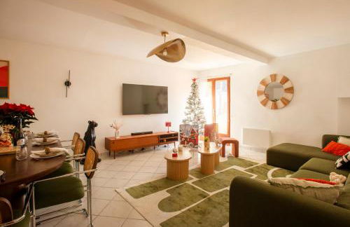 Townhouse 145 m2 Garden - Private Parking - 7 people - Foto 30