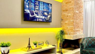 Apto Encantador com Lareira, piscina e jacuzzi - Foto 3