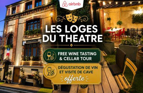 VILLA 160m2 - LES LOGES DU THEATRE avec JARDIN en plein cœur d'Épernay 14PERS Max VISITE DE CAVE guidée et DÉGUSTATION CHAMPAGNE offert BIEN-ÊTRE & JEUX - Photo 4