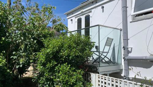 Lovely flat, balcony & woodstove, parking close - Foto 5, Garden view