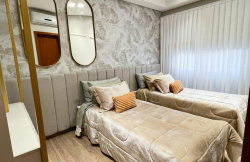 Apto moderno com lareira, piscina aquecida e infra completo em Gramado - Photo 39