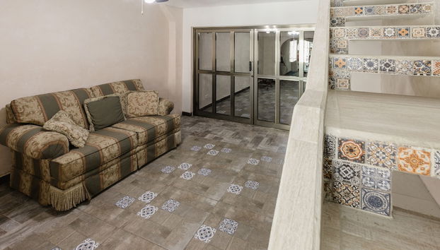 Zona de estar del vestíbulo