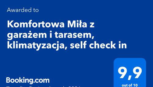 Miła z garażem i prywatnym tarasem, klimatyzacja, self check in - Foto 2
