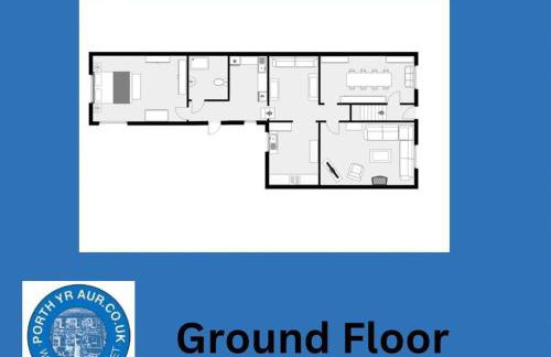 Porthyraur castle view, beach, parking,EV point Pet friendly - Foto 9