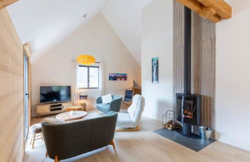 Maison moderne pour 8 pers à Armenteule, Loudenvielle, avec Wifi et garage - FR-1-695-47 - Foto 9