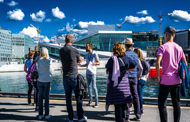 Visite privée à pied de la ville d'Oslo - Photo 1