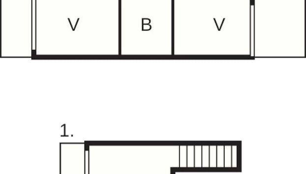 6 Person Holiday Home in Allinge - Foto 2, Plano