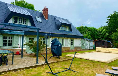 Beautiful Normandy Longere, billiards, heated pool - Foto 9