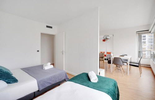 Eiffel Tower Grand Appartement 3 Chambres Panoramique Paris Vue with Parking - Foto 10