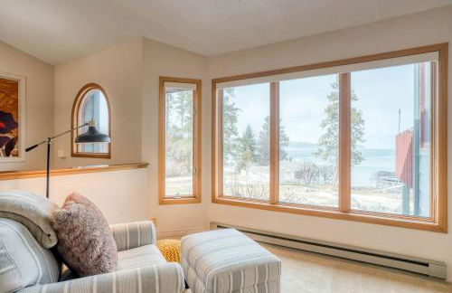 Lakefront Estate w Private Beach on Flathead Lake - Foto 53