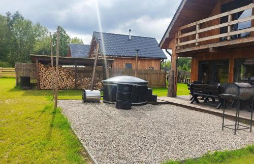 Górskie kaszuby ,Gołubie ,Domek w sielskim klimacie ,niedaleko stoku Koszałkowo na Kaszubach-do 10 osob,sauna ,balia,kominek,opcja kuligu - Foto 6