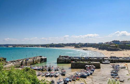 Palms 1 Log Burner Private Courtyard Parking Central Newquay - Foto 12