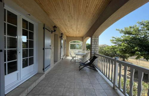 Villa à Orgnac-l'Aven avec piscine chauffée, 6 pers, jardin clôturé, animaux admis - FR-1-382-127 - Foto 14