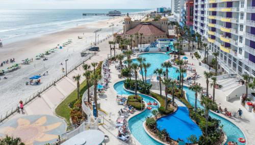 10th Floor Oasis Stunning 2BR with Spacious Private Double Balcony at The Wyndahm Ocean Walk Resort - Foto 1