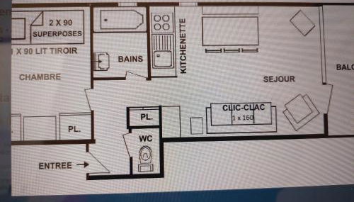 PLEINE PISTE LES SAISIES 5 Personnes - Foto 5