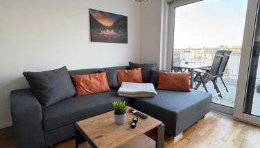 Modernes Serviced Apartment - FeWo Penthouse View - Foto 3