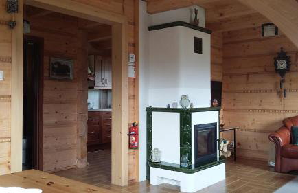 Domek jak z bajki - stylowy domek z bali z kominkiem - Foto 9