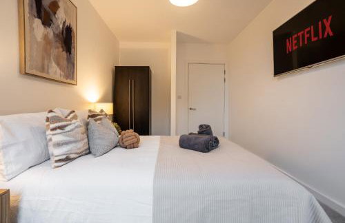 Central Wembley Stadium 1BR Flat - Sleeps 6 - Balcony - Foto 11