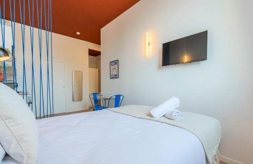 Studio équipé côté rue, parking gratuit - Foto 10