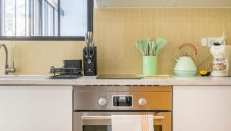 Petit jaune, T2 centre ville Marseille avec balcon - Foto 3, stove, pet friendly, toaster