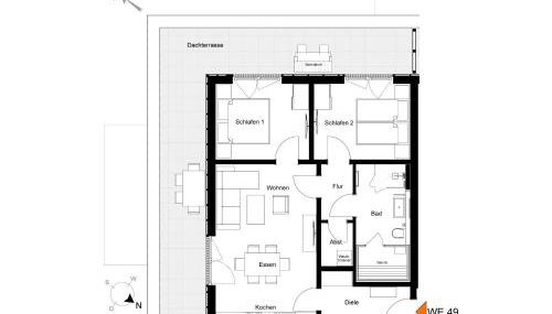 StrandGut 49 – Exklusive Penthousewohnung mit Sauna & nah am Strand! - Foto 3