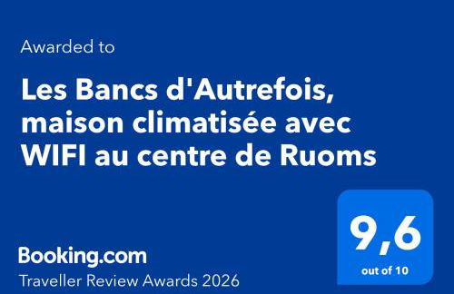 Les Bancs d'Autrefois, maison climatisée avec WIFI au centre de Ruoms - Foto 22