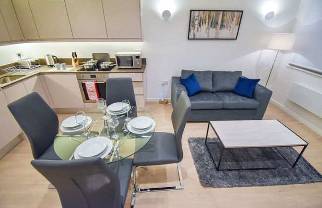 Silbury MK City Apartment With Parking - Foto 7