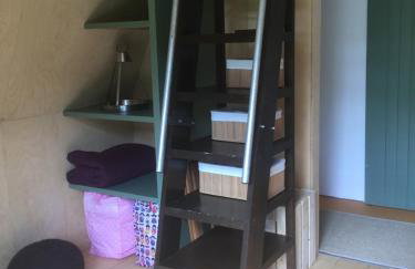 Aframe Tiny Home SILVA with private hot tub - Foto 7