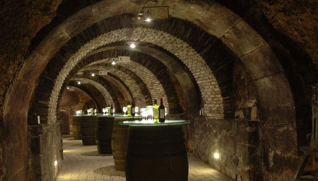 Inside one of the wineries we'll visit