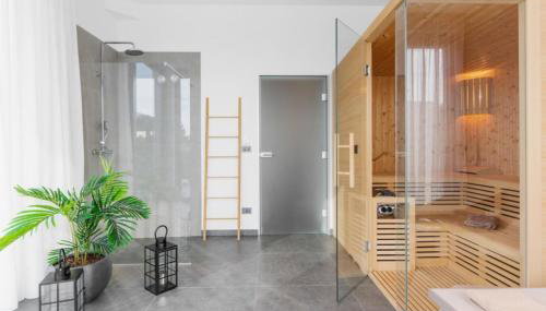 Villa Nura for 8 persons near Poreč with 36 m2 heated pool, with sauna & sea view - Foto 2