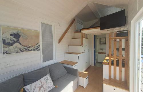 Mazurski Domek Papy Smerfa plaża pomost jezioro prywatny staw gospodarstwo pasieka - Foto 9