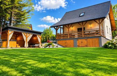 Domek letniskowy Leśne Zacisze- jacuzzi, balia ogrodowa, grill i altana - Foto 1