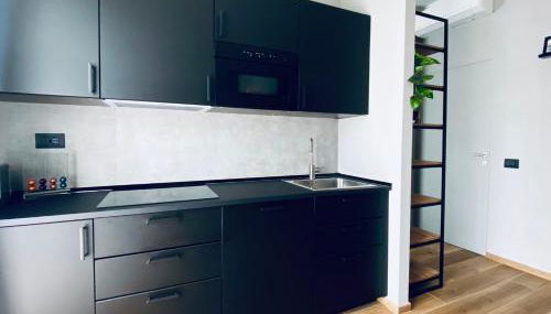 M4 BLACK Monolocale Moderno e Funzionale - Foto 5, stove