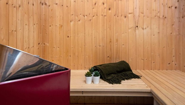 6 Person Holiday Home in Oksbol - Foto 2, Sauna