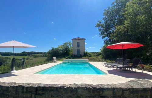 Villa CARAMEL - Piscine - VUE - Foto 37