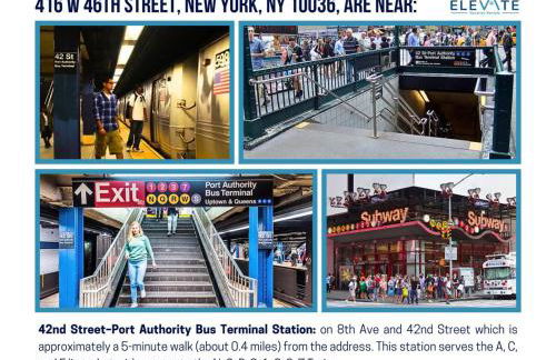 Elevate Apartment at Times Square - Cozy Studio in Times Square and Nearby Restaurants - Foto 20