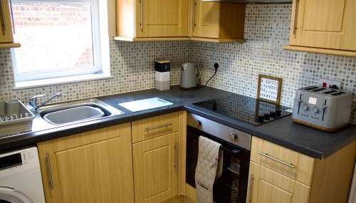 Spacious Flats in St Helens, Merseyside - Foto 5, stove, toaster