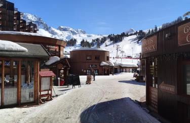 Studio transformé en 2 pièces avec cloison amovible sur La Plagne Bellecôte - Foto 21