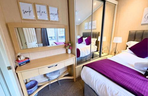 Hot Tub Lodge, Panoramic Views & Free Golf, Dog Friendly - Foto 42