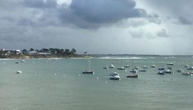 Appartement 3p 70m2, vue mer, plage et port de Lomener - Foto 3