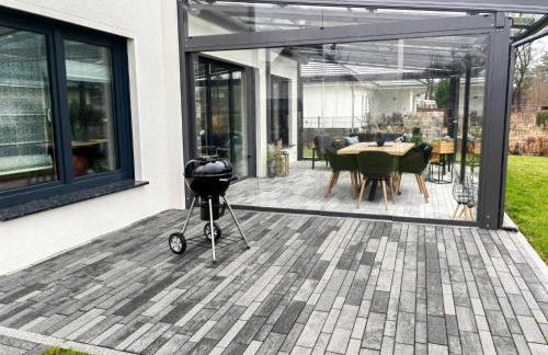 BohnApartments Luxury Villa Berlin - 210qm - Wintergarten - Kamin - 4 kostenlose Parkplätze - 6 Schlafzimmer - Neubau - Luxusausstattung - Foto 40