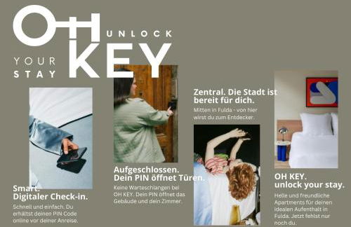 OH KEY Apartments - unlock your stay - Zentral in Fulda-City - Photo 6