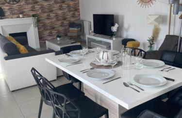 Escapade poitevine - Maison climatisée avec 3 Ch - 4 min Futuroscope et Aquascope - Foto 6