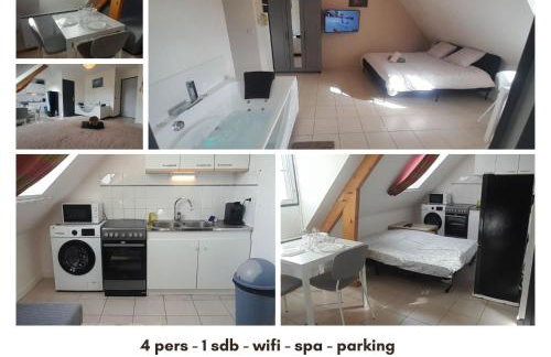 Déols studio balnéo 2-4 pers - wifi - parking - Photo 1