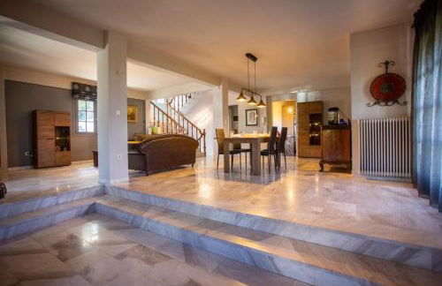 Τraditional fully detached villa on a luxurious hillock of Thessaloniki with its own garden also for family & wedding gatherings for 10 to 25 people only 15 minutes from airport - Foto 12